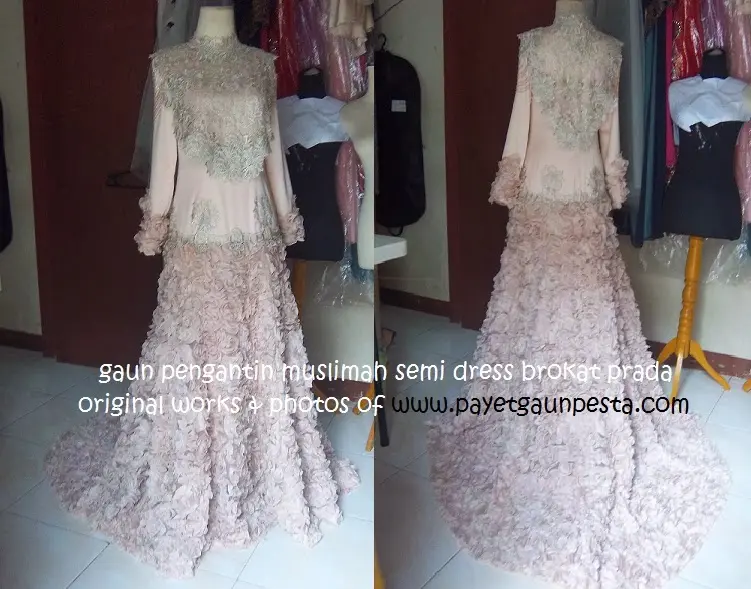 Baju Brokat Pengantin: Kebaya Pengantin dengan Sentuhan Modern