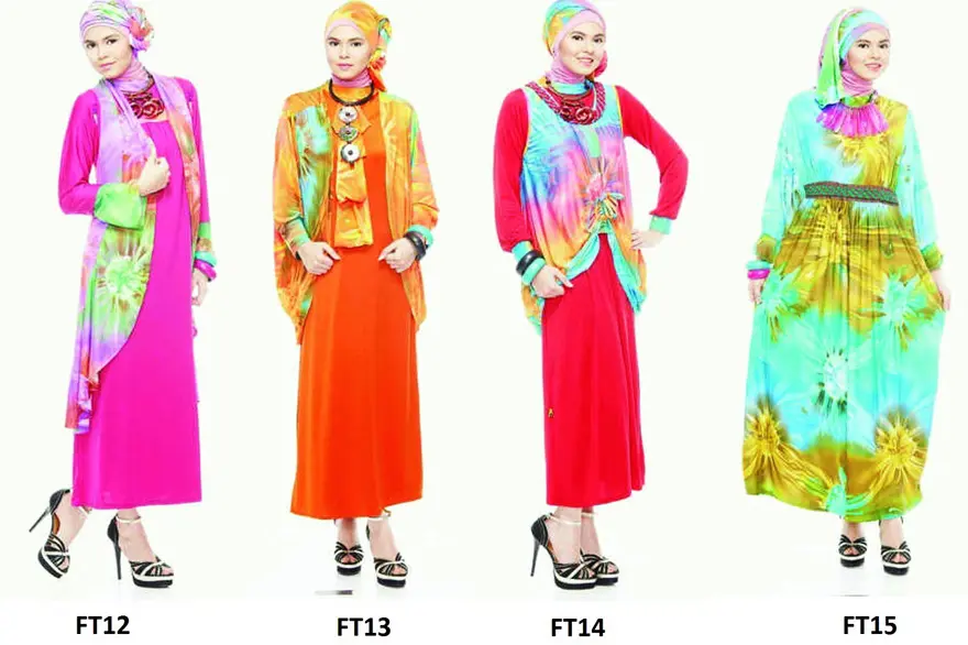 10 Baju Gamis Cantik untuk Pengantin Modern