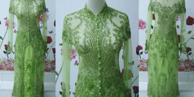 10 Model Baju Kebaya Pengantin 2019 yang Sangat Menawan dan Trendy