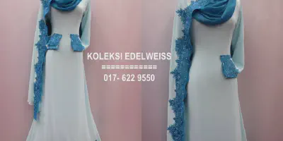 11 Model Baju Nikah Warna Biru yang Menawan untuk Tampil Ciamik di Hari Bahagia