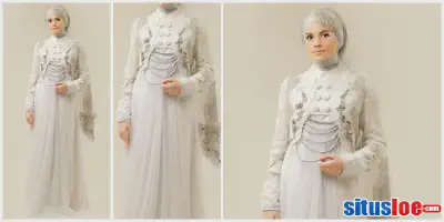 Inspirasi Baju Pengantin Berjilbab Terbaru 2021