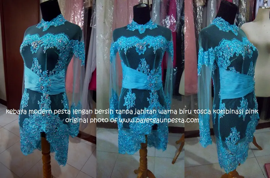 Baju Pengantin Biru Tosca: Simbol Ketenangan di Pernikahan Anda