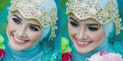 Mengenal Baju Pengantin Biru yang Modis dan Elegan
