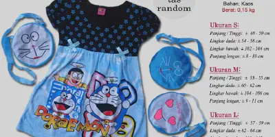 5 Desain Baju Pengantin Doraemon yang Menawan dan Unik