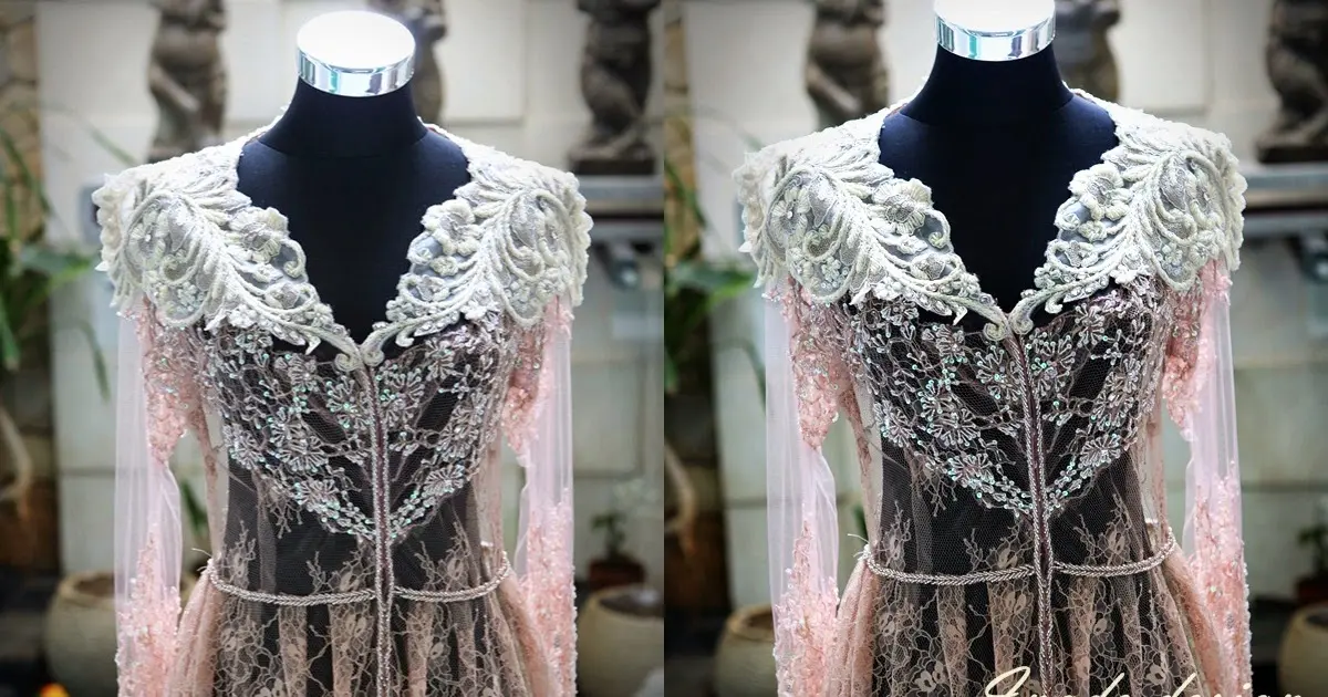 11 Model Baju Pengantin Dusty Pink yang Cantik dan Elegan
