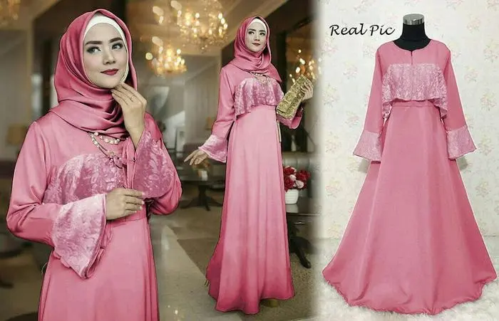 5 Model Baju Pengantin Gamis Terbaik di Tahun 2021