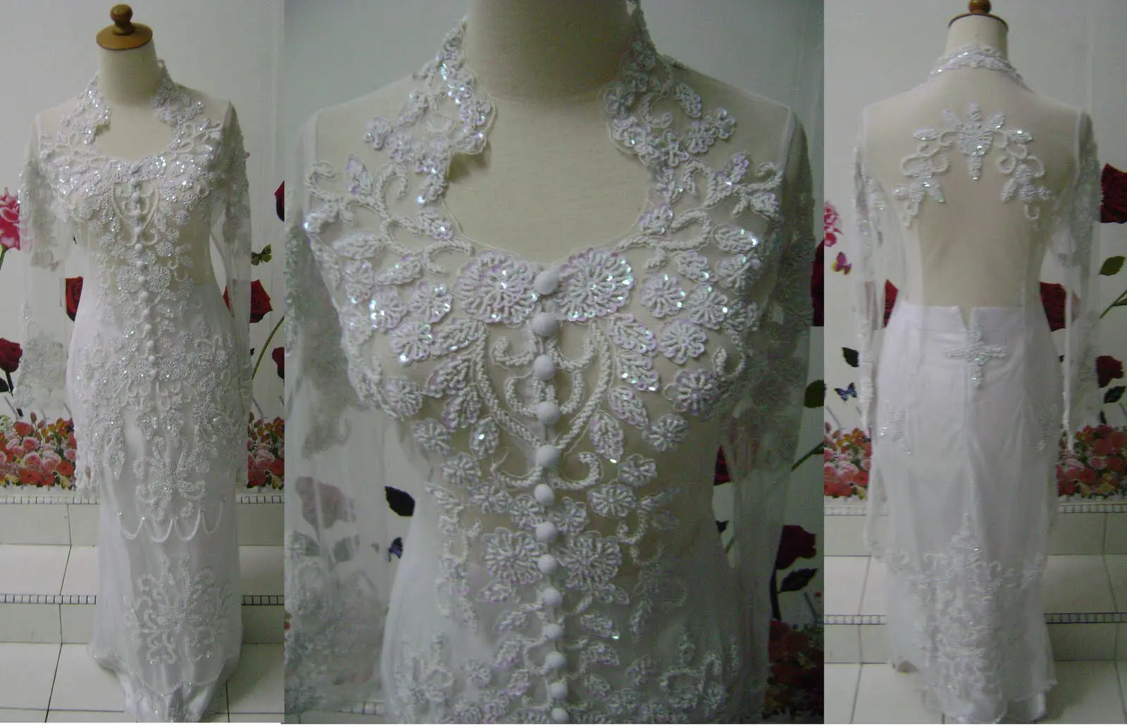 10 Inspirasi Baju Pengantin Kebaya Putih untuk Tampil Anggun dan Elegan