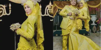 Baju Pengantin Kuning Gold: Pilihan yang Unik dan Menawan untuk Hari Bahagiamu