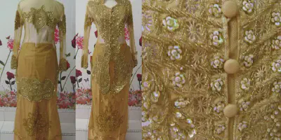 Menakjubkan! Baju Pengantin Pink Gold untuk Hari Bahagia Anda