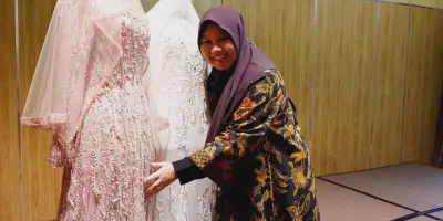 5 Ide Baju Pengantin Wanita Bercadar yang Cantik dan Anggun