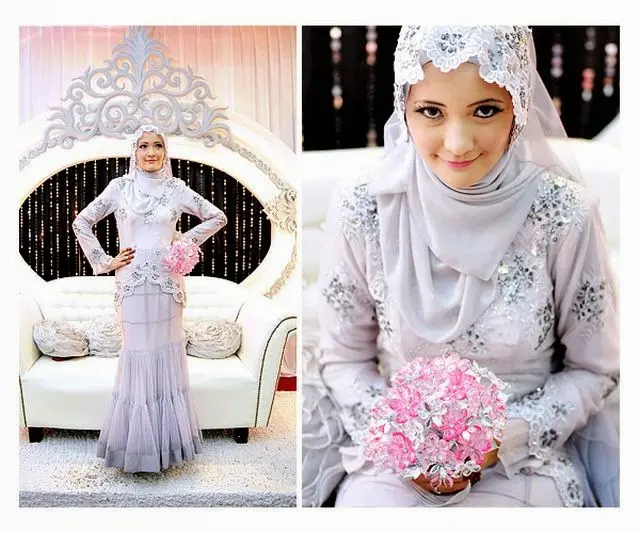 9 Desain Baju Pesta Pengantin Muslimah Terbaru yang Menawan Hati para Pengantin