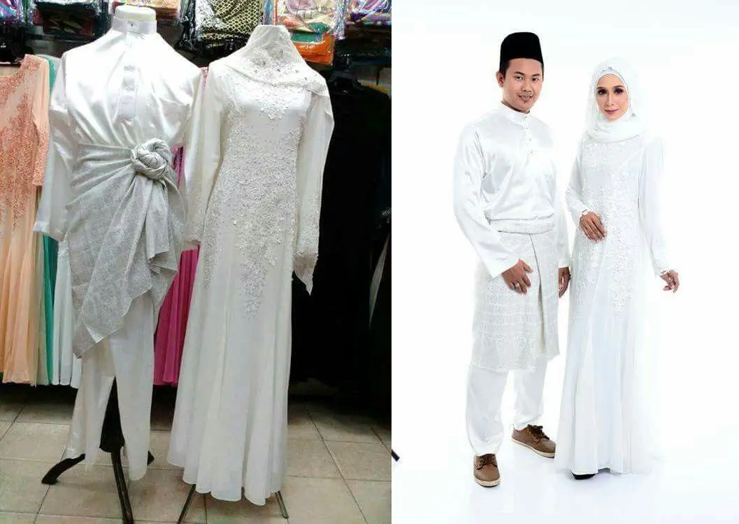 5 Pilihan Baju Putih Pengantin Muslimah Terbaik untuk Hari Bahagiamu
