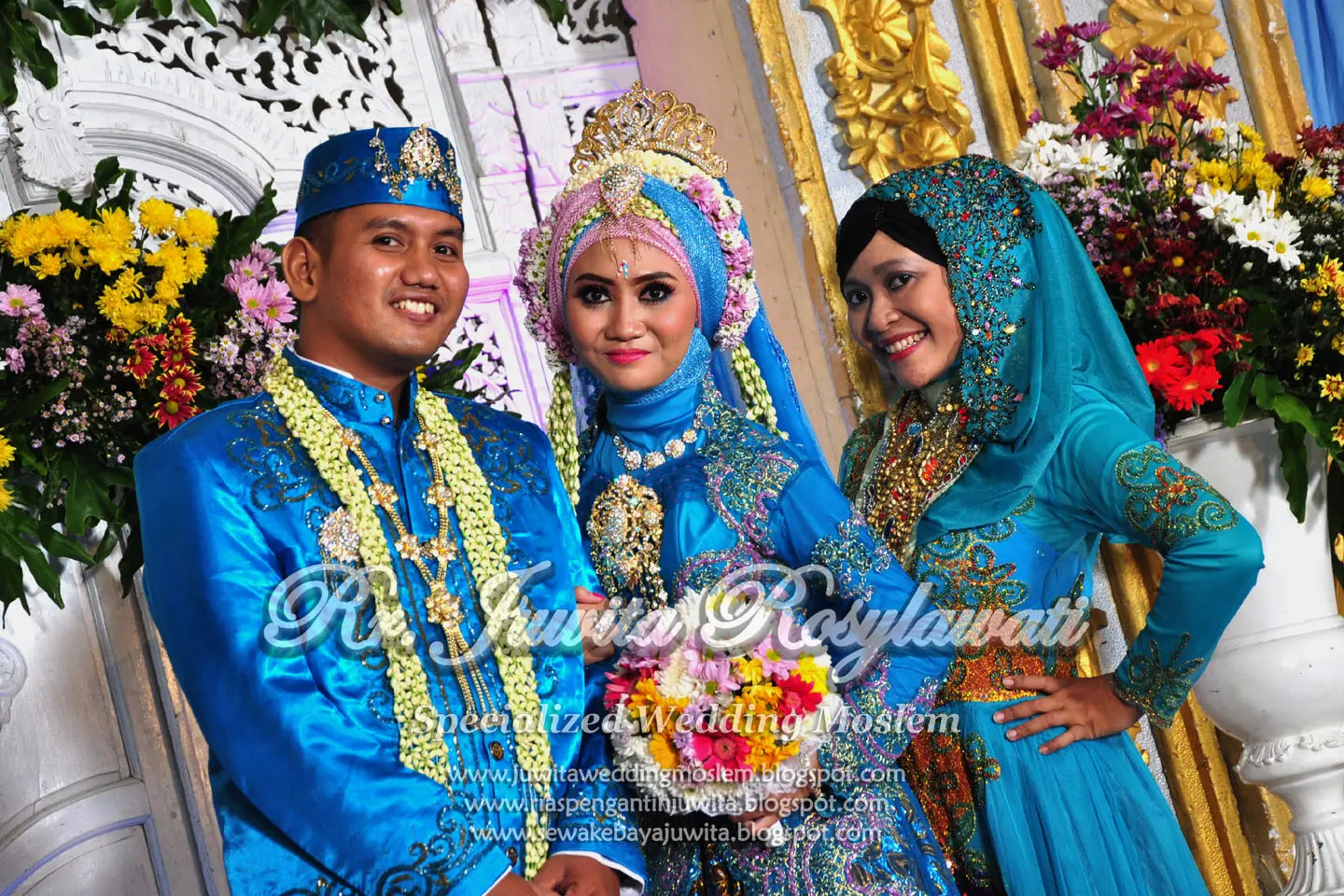 15 Gambar Baju Pengantin Warna Biru dengan Model Terbaru 2021 | Pilihan Cantik dan Elegan