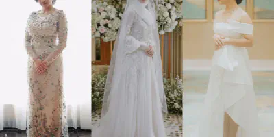 15 Model Gamis Akad Nikah Muslimah untuk Tampil Anggun di Hari Bahagiamu
