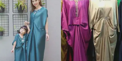 10 Inspirasi Gaun Gamis Ibu Pengantin, Menjadi Pemandangan yang Memukau