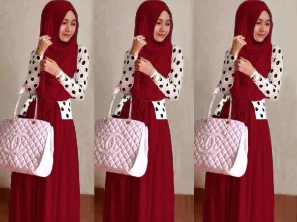 8 Model Gamis Pengantin Bercadar yang Begitu Elegan