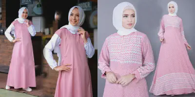 10 Model Gamis Pernikahan Muslimah Terbaru dan Terpopuler