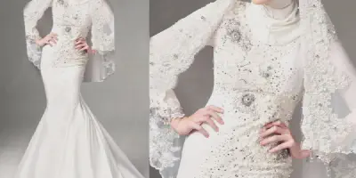 Ingin Tampil Menawan di Pernikahan? Pilih Gaun Bridal Muslimah!