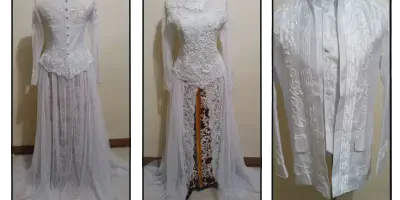 10 Jenis Gaun Kebaya Pengantin Terbaru yang Banyak Diminati