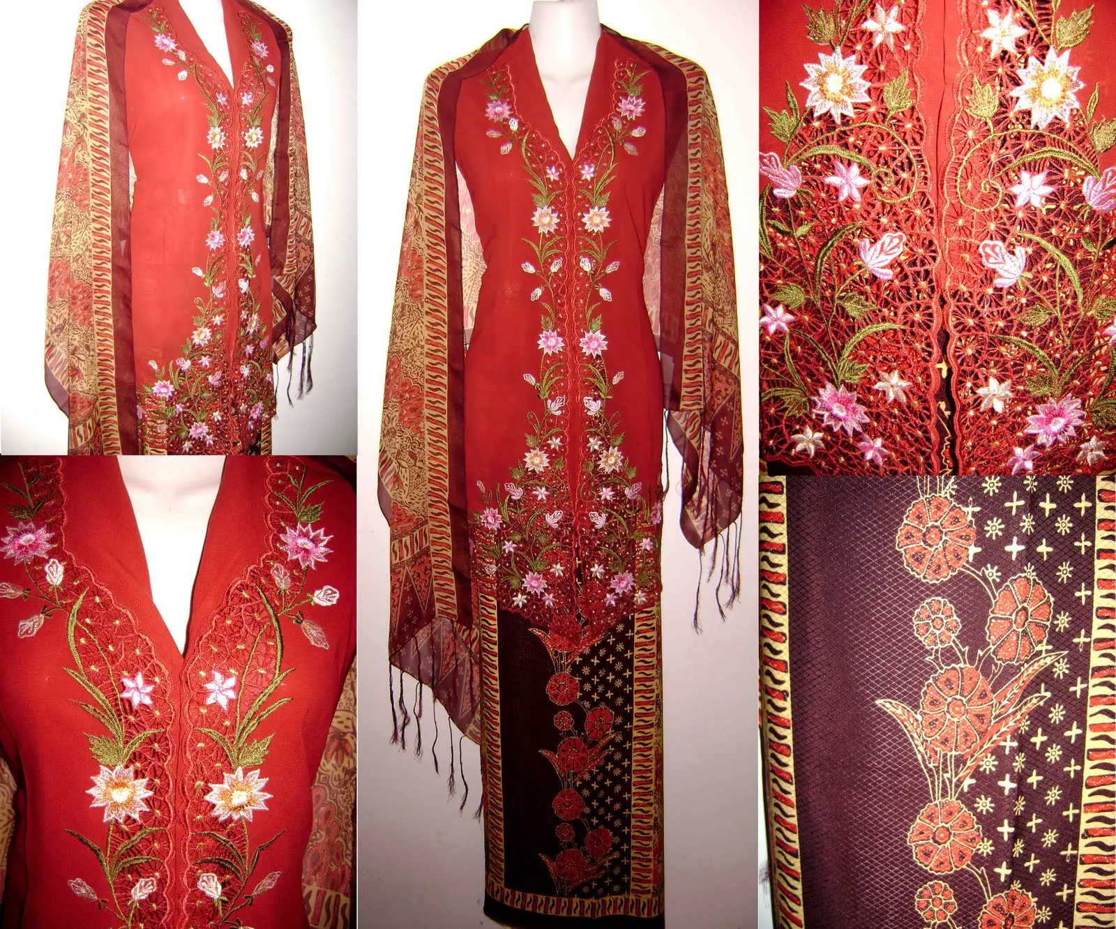 Gaun Pengantin Batik Modern - Kombinasi Klasik dan Modern