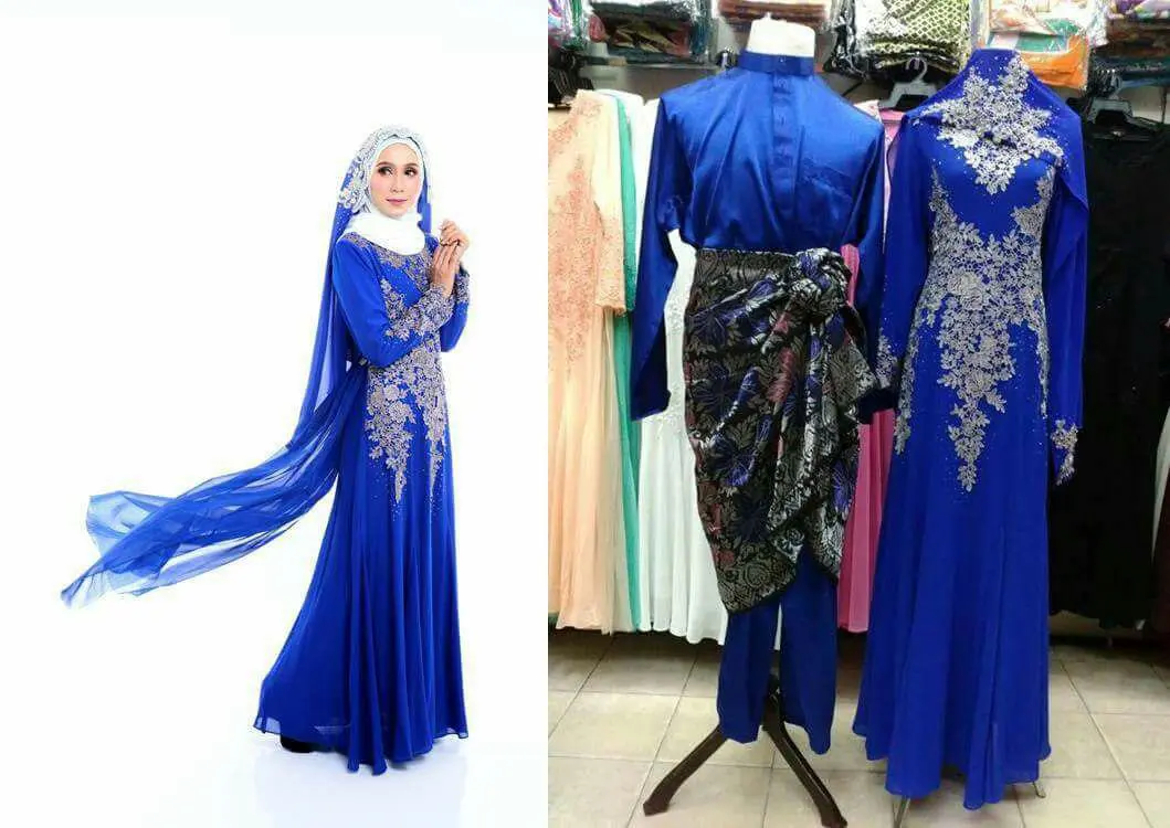 5 Inspirasi Gaun Pengantin Biru Langit untuk Pernikahan Impian Anda