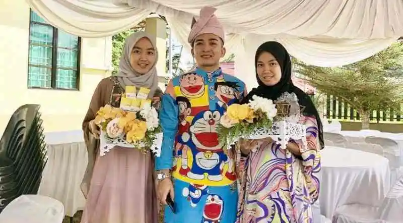 Gaun Pengantin Doraemon yang Lucu dan Unik untuk Hari Bahagia Anda