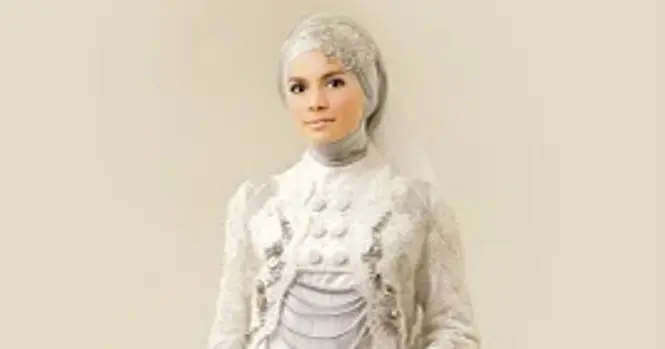 10 Gaun Pengantin Hijab yang Cocok untuk Wanita Gemuk