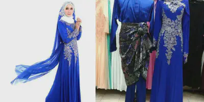 Nikmati Hari Bahagia Anda dengan Gaun Pengantin Navy yang Elegan