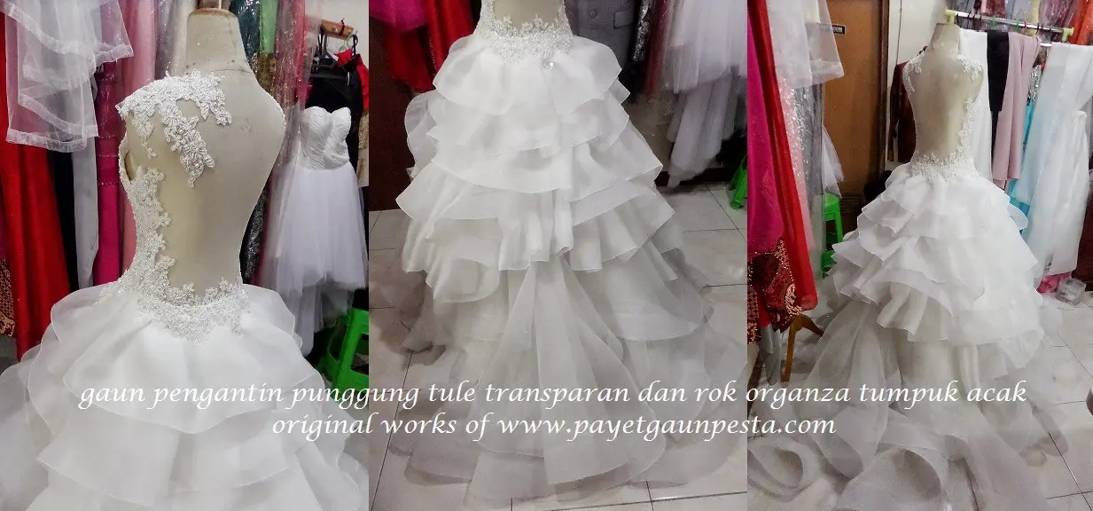 Jangan Salah Pilih Gaun Pengantin Organza, Ini Tipsnya!