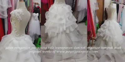Jangan Salah Pilih Gaun Pengantin Organza, Ini Tipsnya!