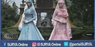 Mimpi Menjadi Kenyataan dengan Gaun Pengantin Rose Gold yang Memukau