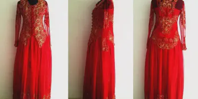 20 Inspirasi Kebaya Gaun Pengantin Modern yang Elegan dan Menawan