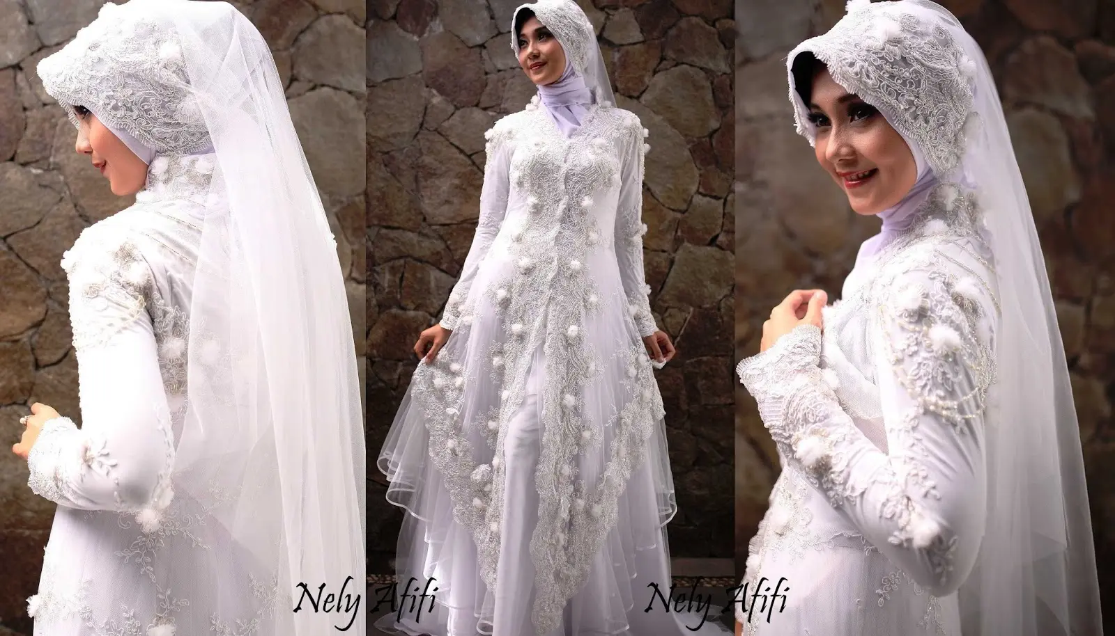 7 Desain Kebaya Pengantin Hijab Modern untuk Tampil Anggun dan Elegan