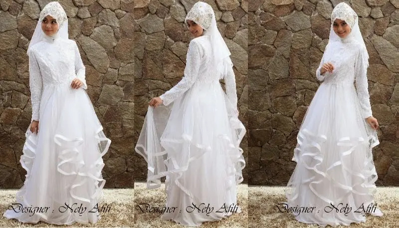 15 Model Kebaya Pengantin Muslimah Elegan dalam Keindahan Tradisional dan Modern