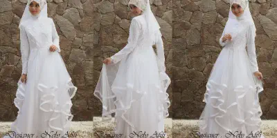 15 Model Kebaya Pengantin Muslimah Elegan dalam Keindahan Tradisional dan Modern