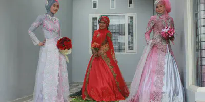 Kebaya Pengantin Syari Modern: Busana Pernikahan yang Elegan dan Anggun