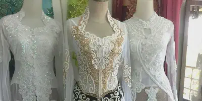 Kebaya Putih Ijab: Pesona Kebaya Pengantin untuk Acara Resepsi