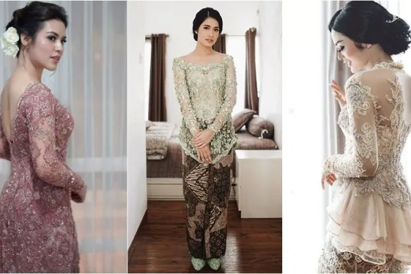 15 Desain Mode Kebaya Pengantin Batak yang Memukau