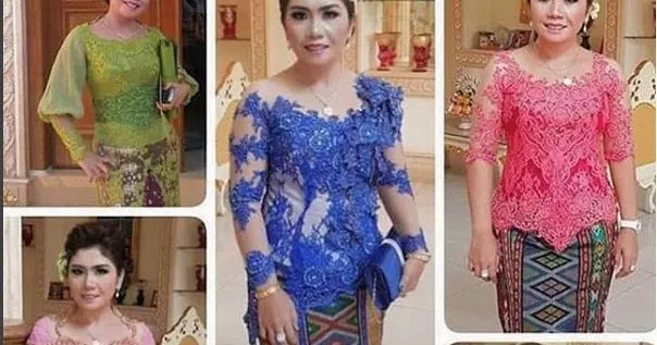 10 Model Kebaya Pesta Batak Terbaru yang Memukau