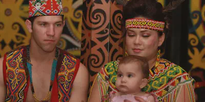 10 Pakaian Pengantin Adat Dayak yang Unik dan Eksotis!