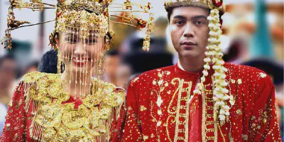 Pernikahan Adat Betawi Modern dengan Sentuhan Hijab yang Elegan